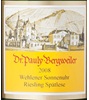 Dr. Pauly-Bergweiler Wehlener Sonnenuhr Riesling Spatlese 2008